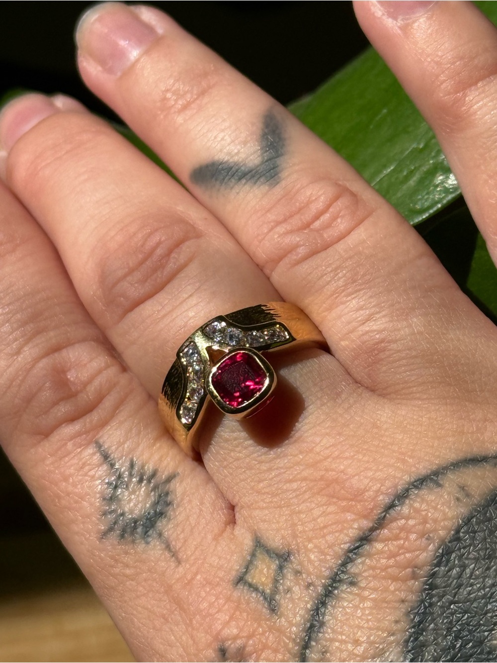 14 karat gold plated, dead stock, jewelry early 2000s